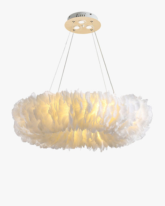 WOMO Suspension Rond Plume Pour Chambre-WM2060
