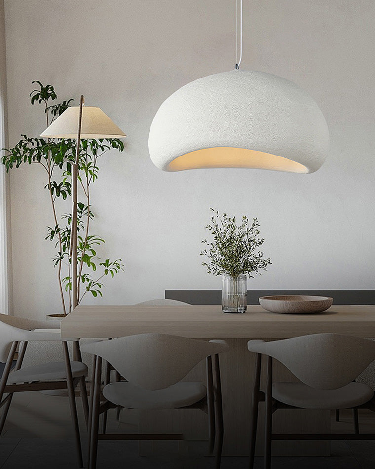 WOMO Suspension Résine Blanc Wabi Sabi-WM2061