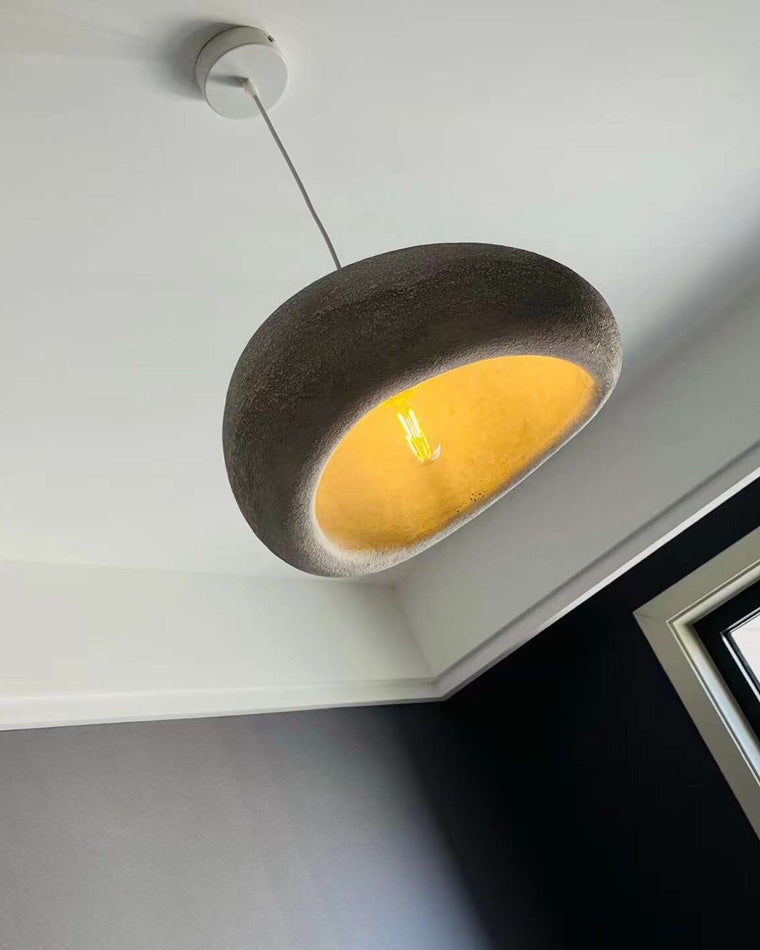 WOMO Suspension Résine Blanc Wabi Sabi-WM2061