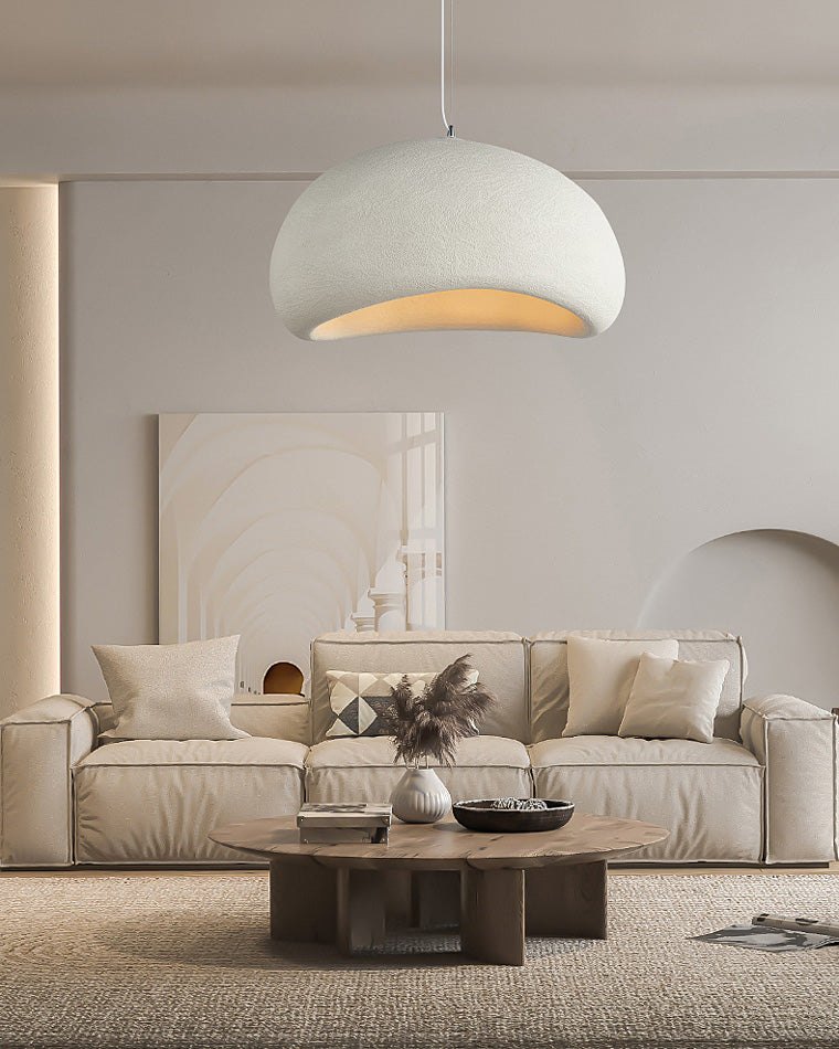 WOMO Suspension Résine Blanc Wabi Sabi-WM2061