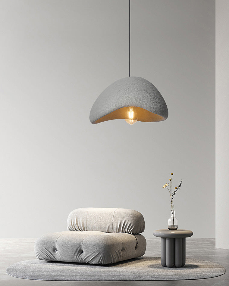 WOMO Suspension Résine Blanc Wabi Sabi-WM2061