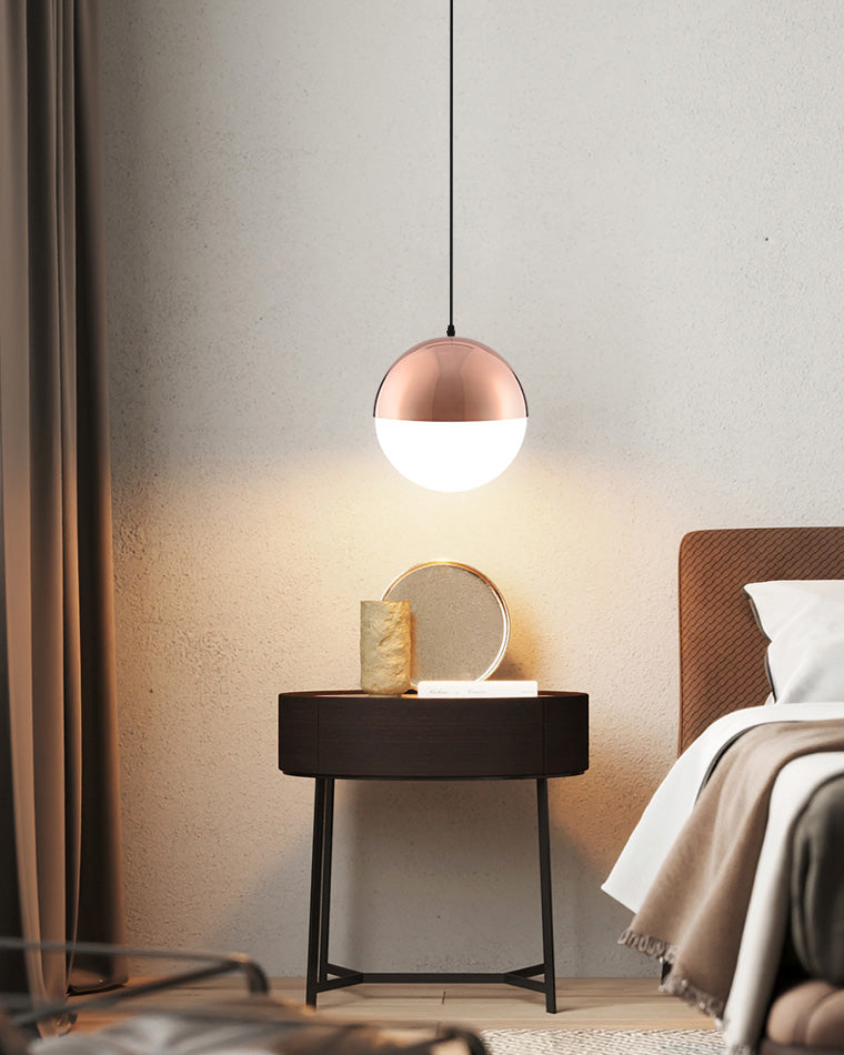WOMO Suspension Boule Verre Art Déco-WM2065