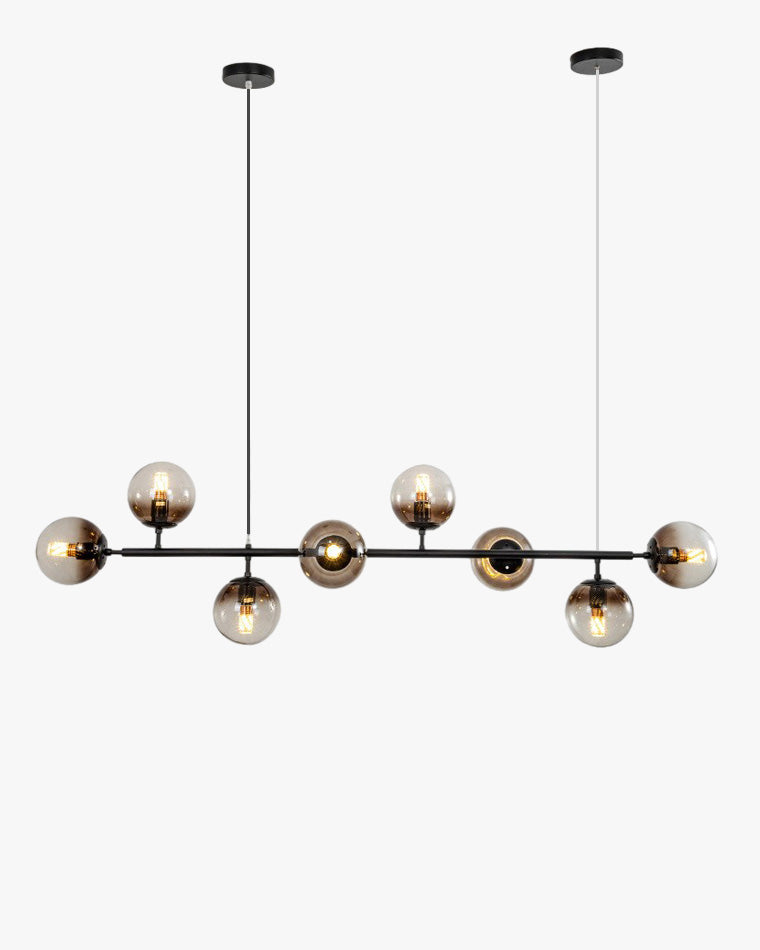 WOMO Lustre Lineaire Boule Verre-WM2070
