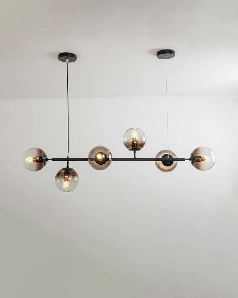 WOMO Lustre Lineaire Boule Verre-WM2070
