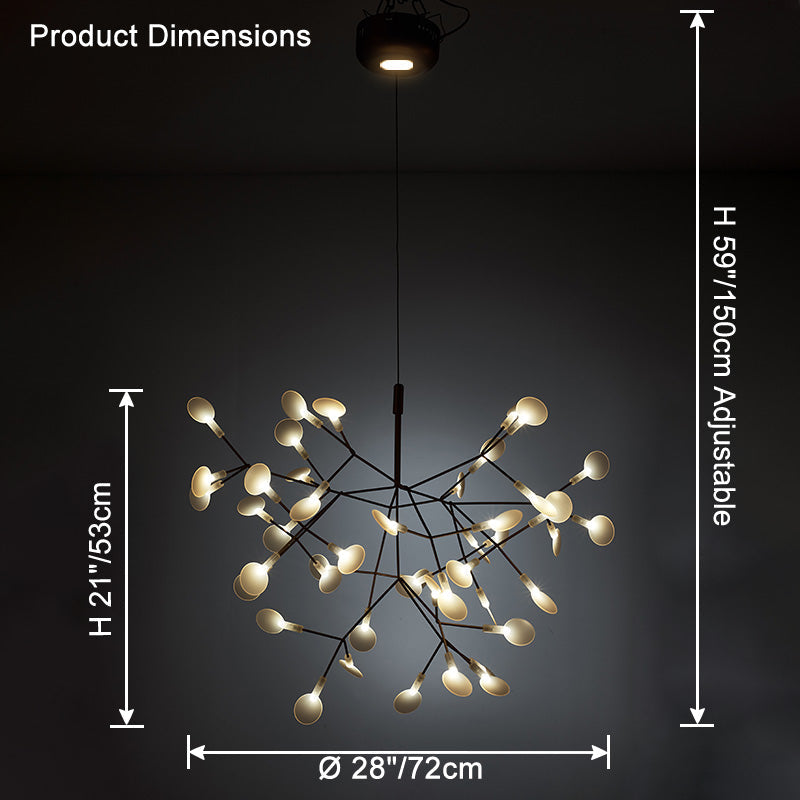 WOMO Lustre Chic Branche Led-WM2072