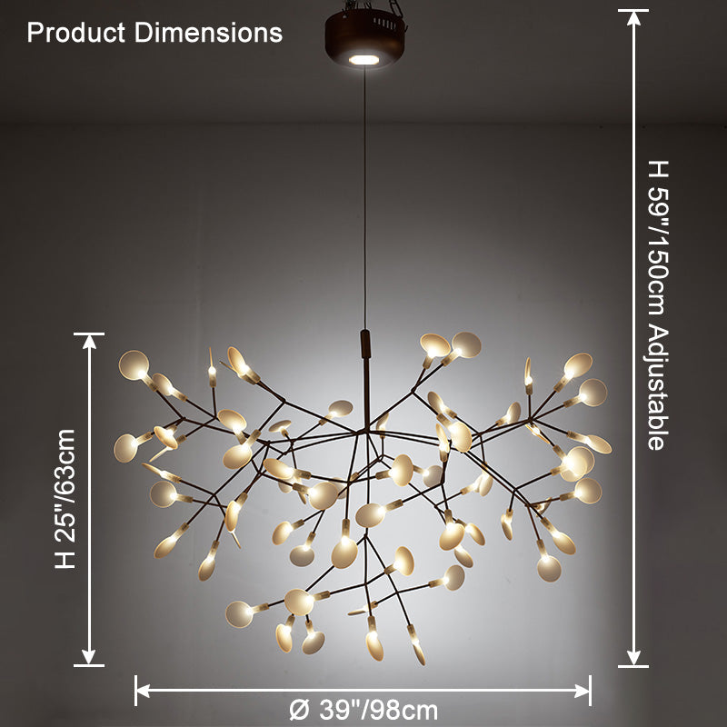 WOMO Lustre Chic Branche Led-WM2072