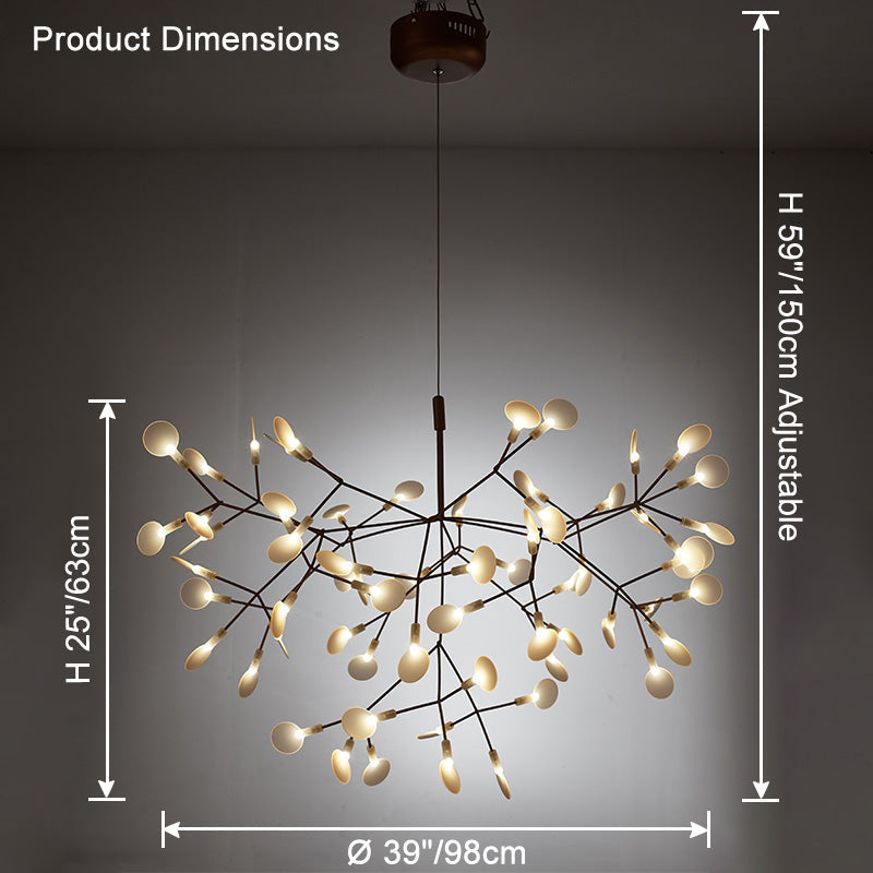 WOMO Lustre Chic Branche Led-WM2072