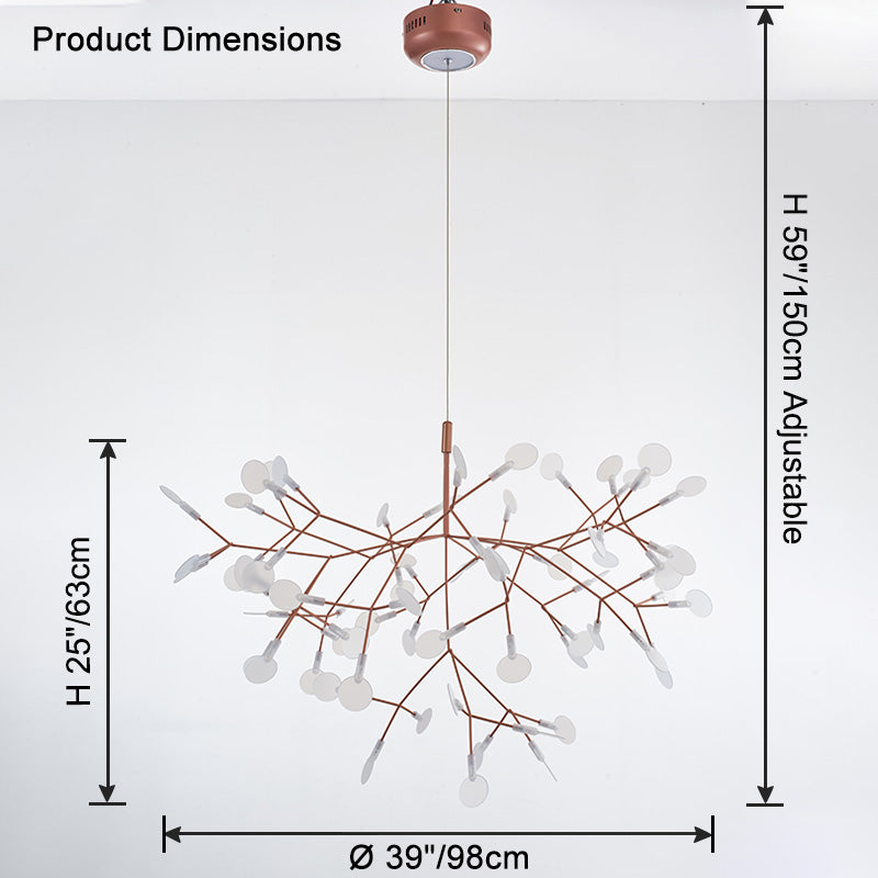 WOMO Lustre Chic Branche Led-WM2072