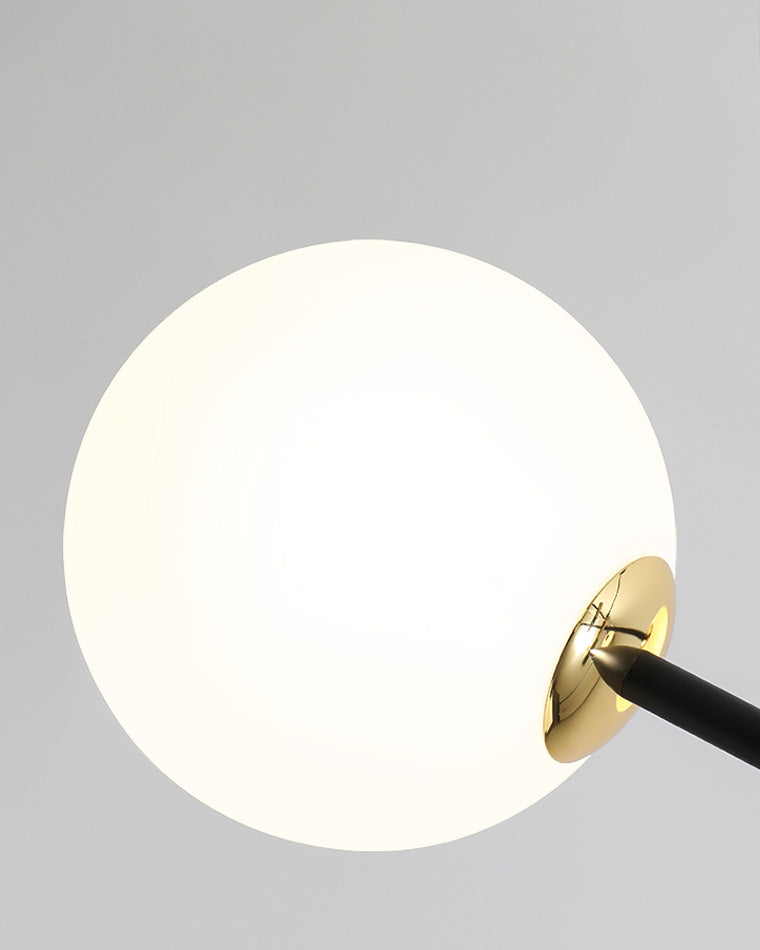 Lustre à globe en verre à lait WOMO-WM2081