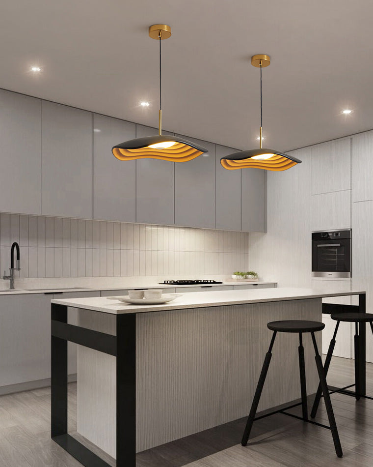 WOMO Suspension abat jour Feuille Design-WM2082