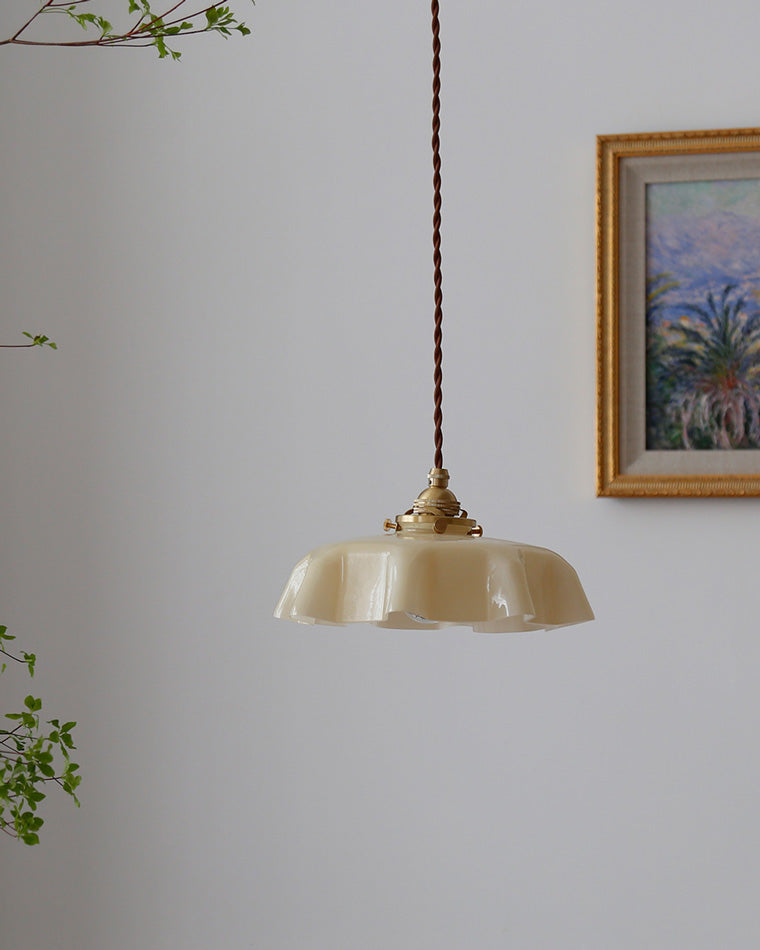 WOMO Suspension Abat Jour Verre Chic-WM2084