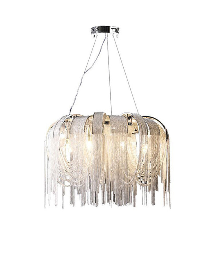 Lustre rond à pompon WOMO-WM2087