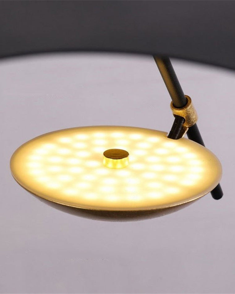 WOMO Suspension Feuille Metal Art Déco-WM2088