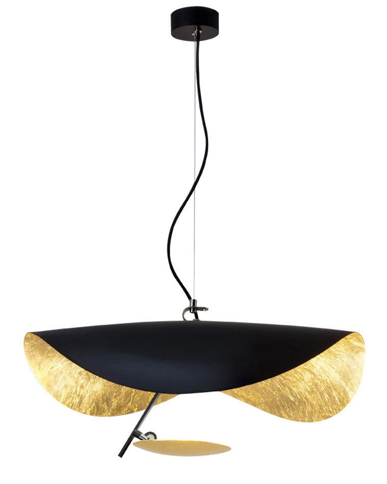 WOMO Suspension Feuille Metal Art Déco-WM2088