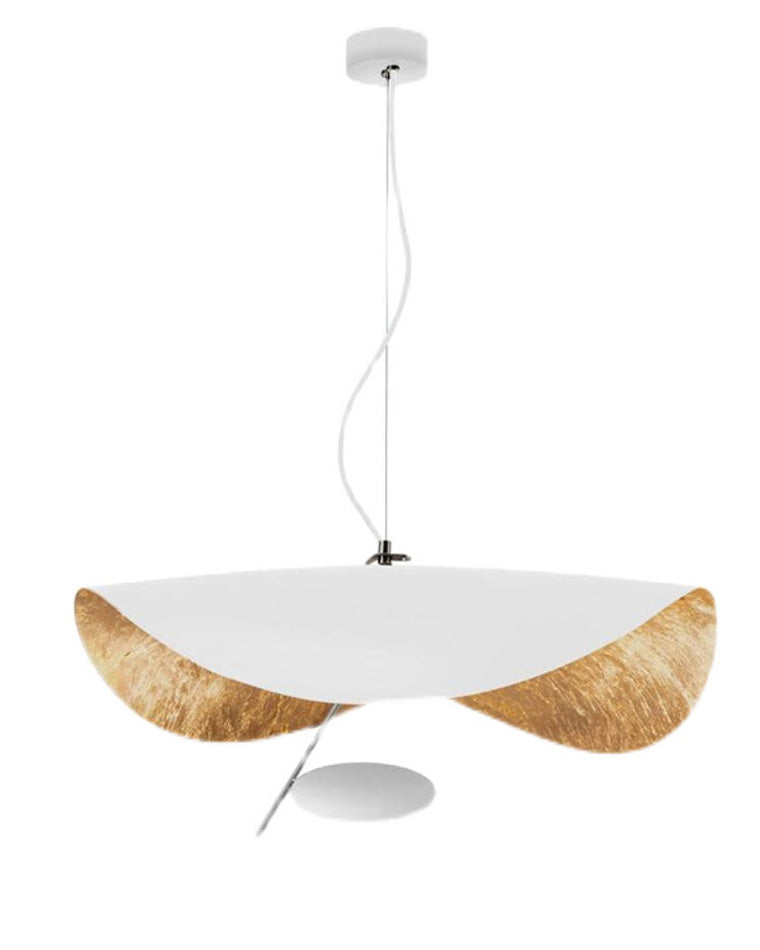 WOMO Suspension Feuille Metal Art Déco-WM2088