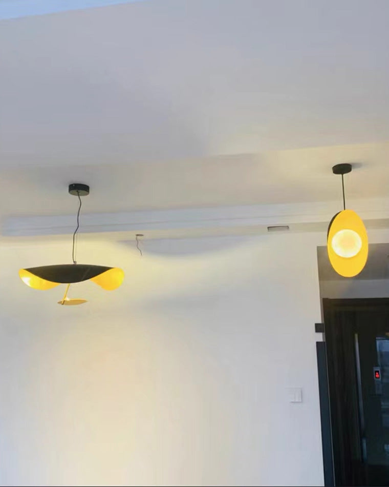 WOMO Suspension Feuille Metal Art Déco-WM2088