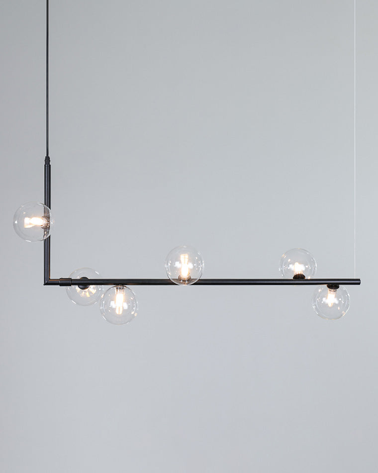 WOMO Lustre Lineaire Boule Verre-WM2090