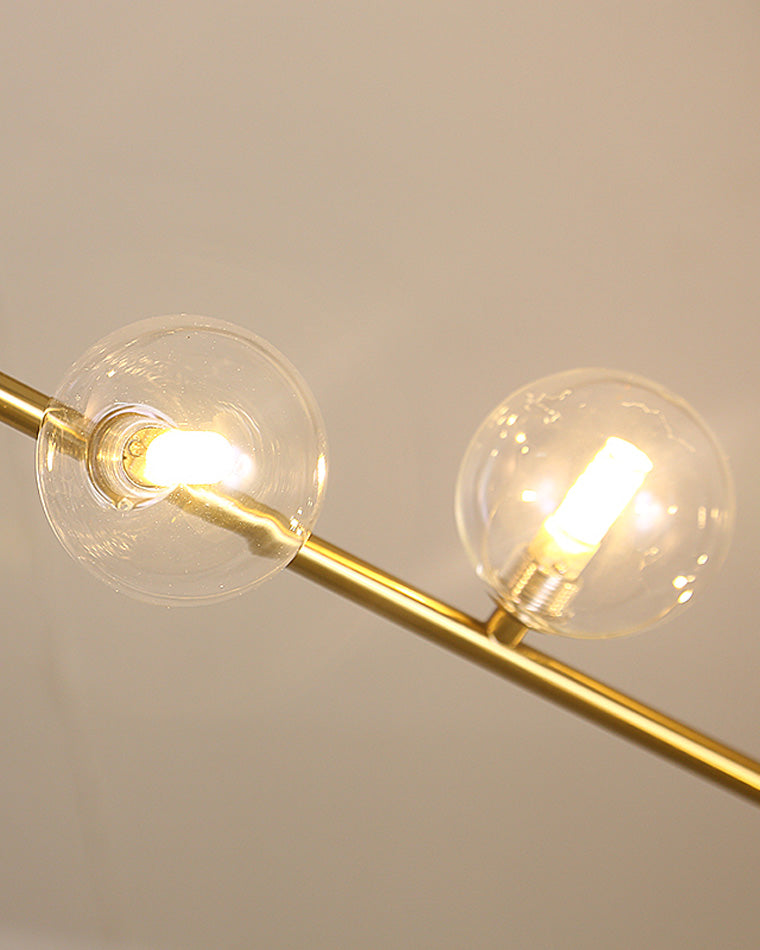 WOMO Lustre Lineaire Boule Verre-WM2090
