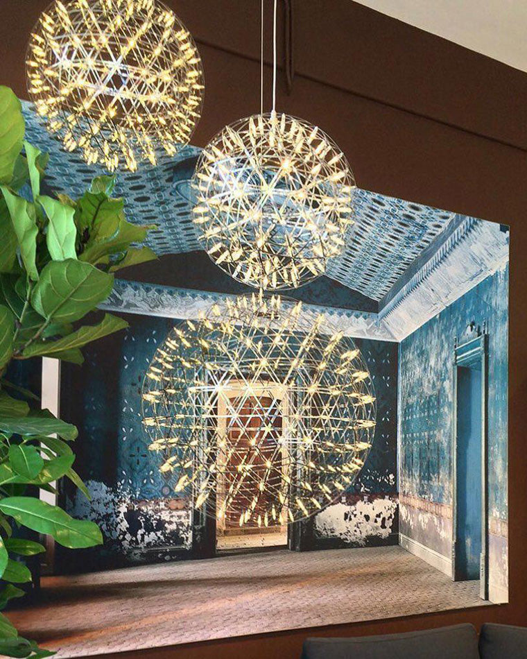 WOMO Lustre Planete Boule Decoratif-WM2091