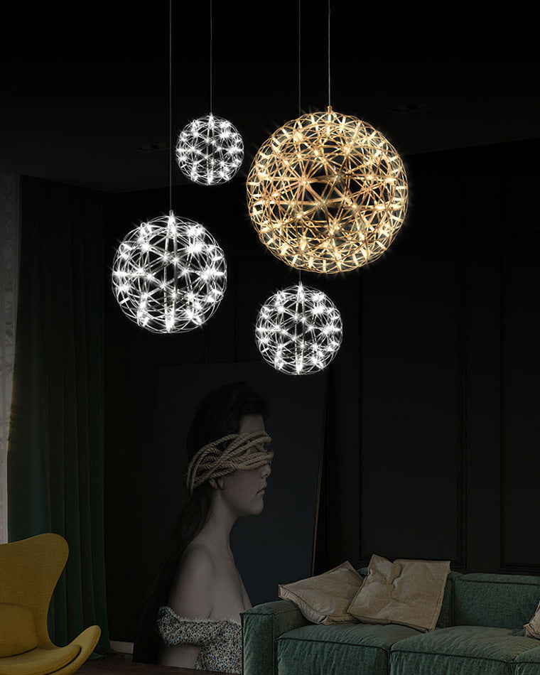 WOMO Lustre Planete Boule Decoratif-WM2091