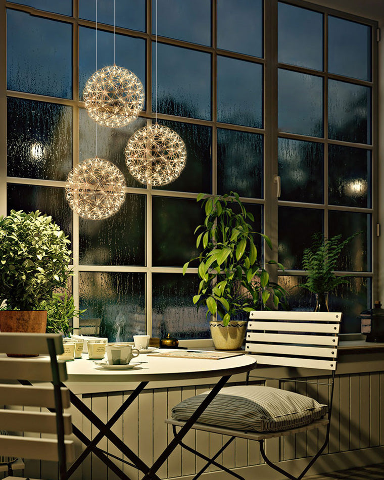 WOMO Lustre Planete Boule Decoratif-WM2091