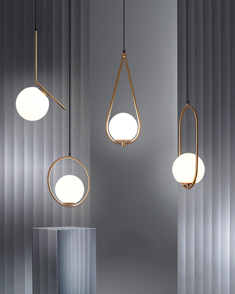 Suspension Globe en verre WOMO-WM2097