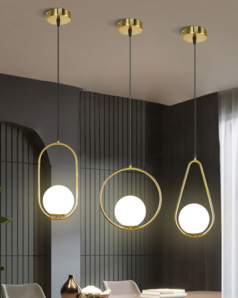 Suspension Globe en verre WOMO-WM2097