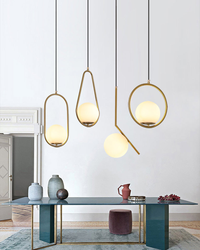 Suspension Globe en verre WOMO-WM2097