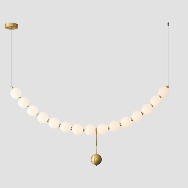 WOMO Lustre Collier de Perles Design-WM2102b