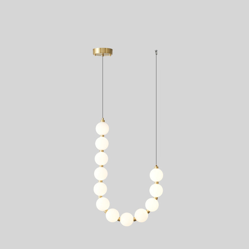 WOMO Lustre Collier de Perles Design-WM2102e