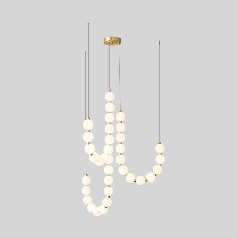 WOMO Lustre Collier de Perles Design-WM2102e