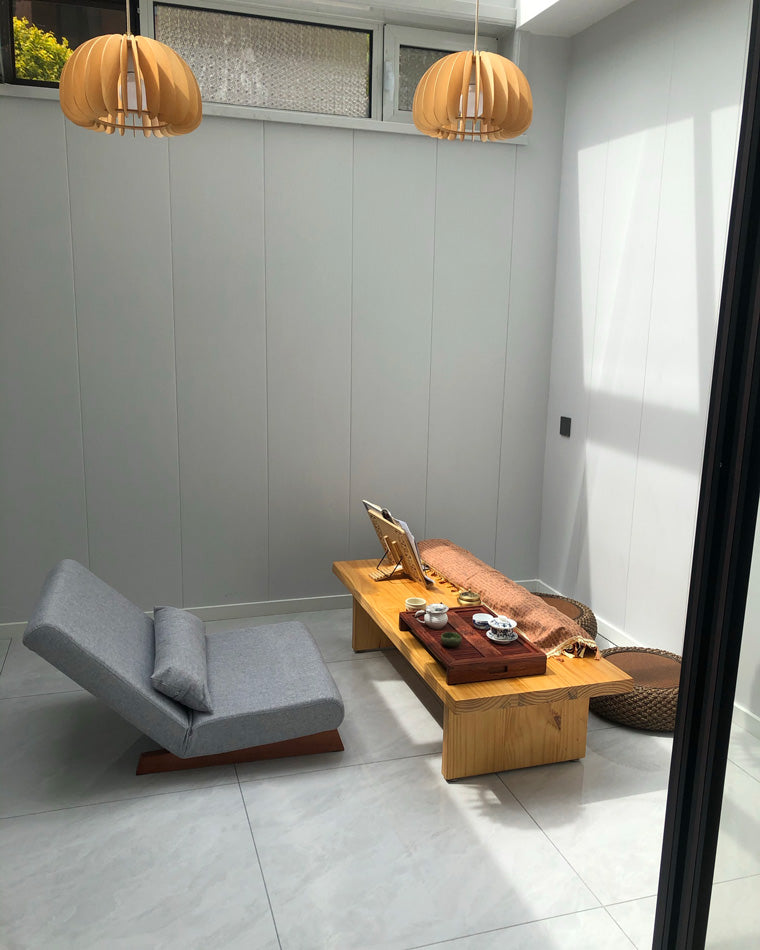 WOMO Suspension Orange Vintage en Bois-WM2105