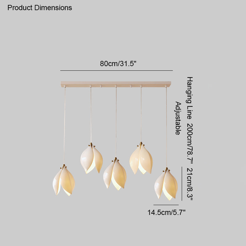 WOMO Lustre Deco Petale de Fleur-WM2106a