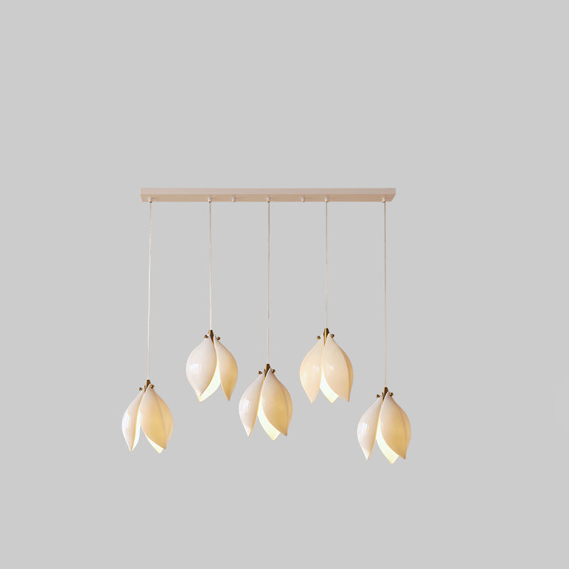 WOMO Suspension Fleur Blanc Décorative -WM2106b
