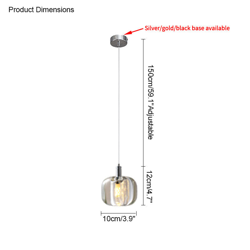 WOMO Lustre Multiple Verre Décorative-WM2111b