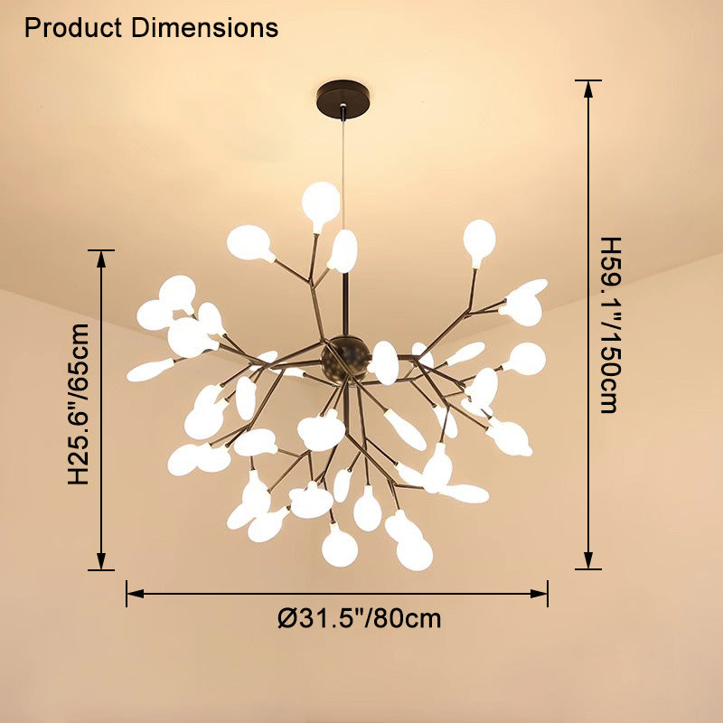 WOMO Lustre Branche Led Moderne-WM2113