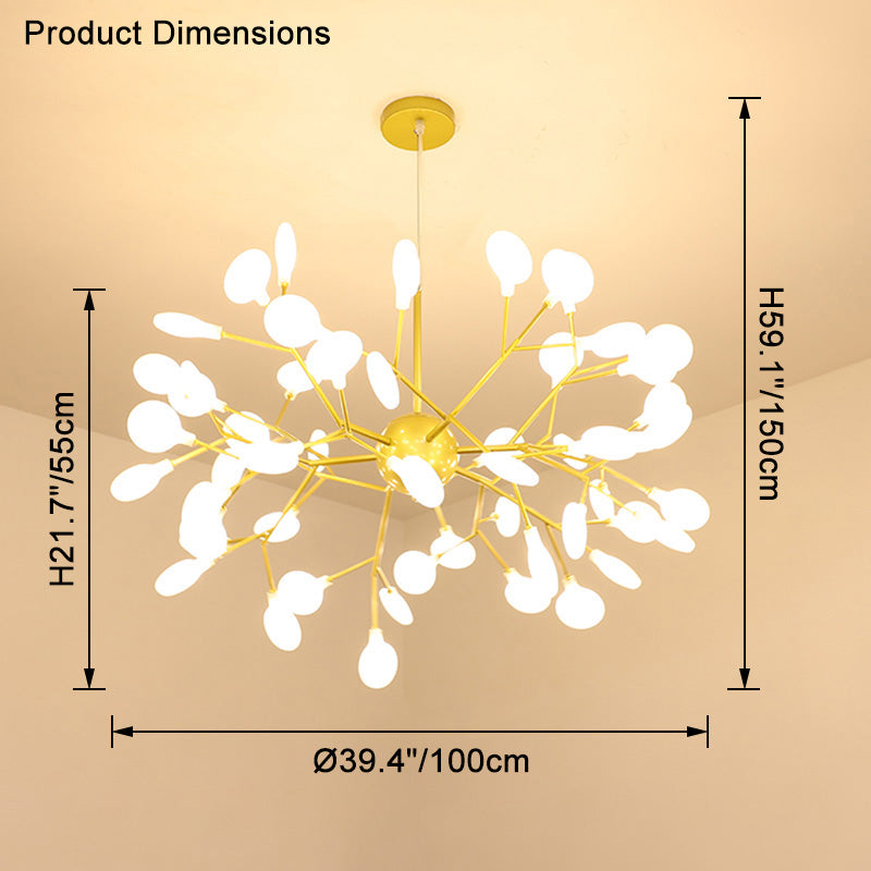 WOMO Lustre Branche Led Moderne-WM2113