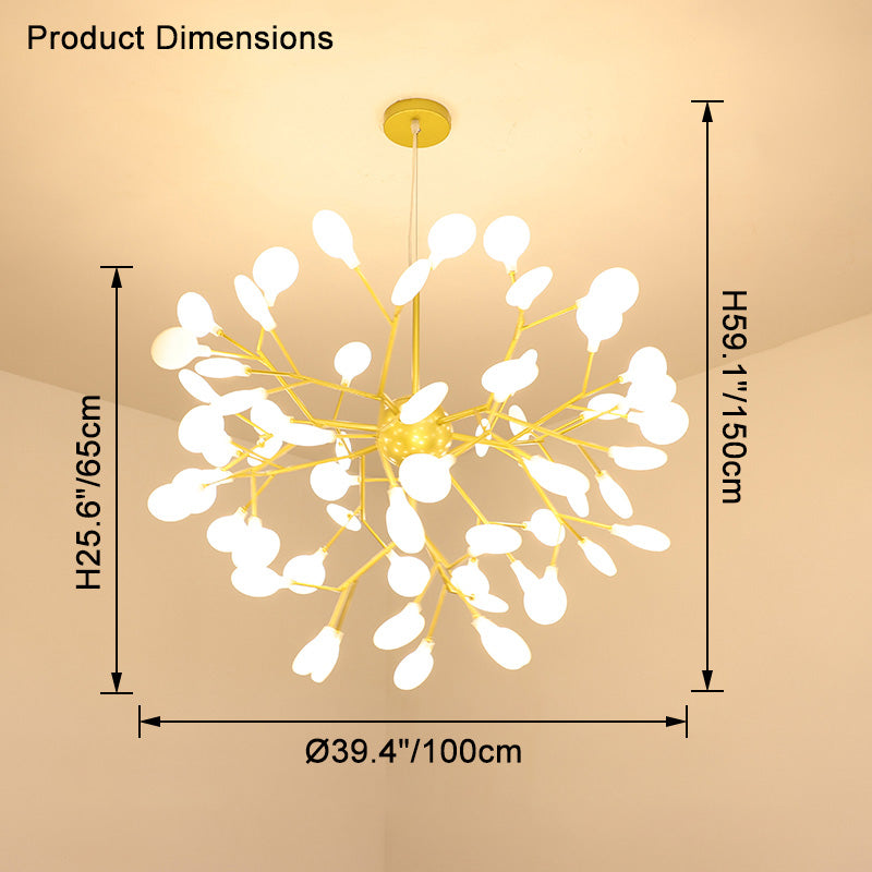 WOMO Lustre Branche Led Moderne-WM2113