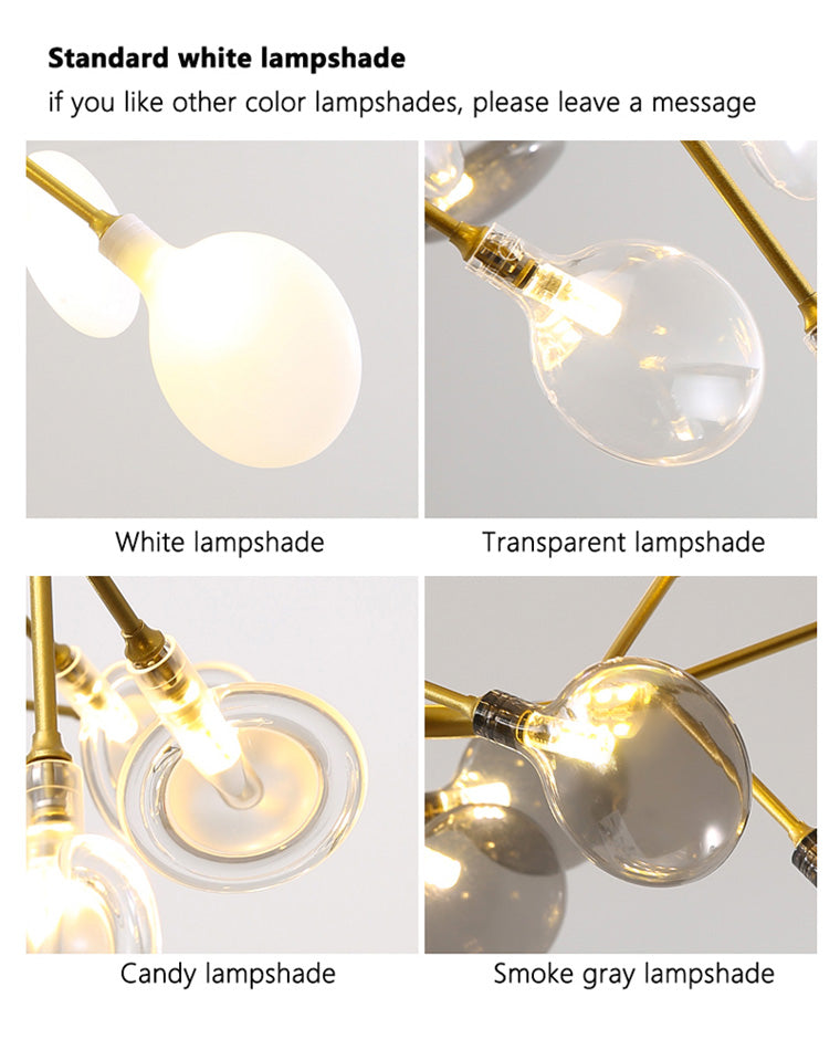 WOMO Lustre Branche Led Moderne-WM2113
