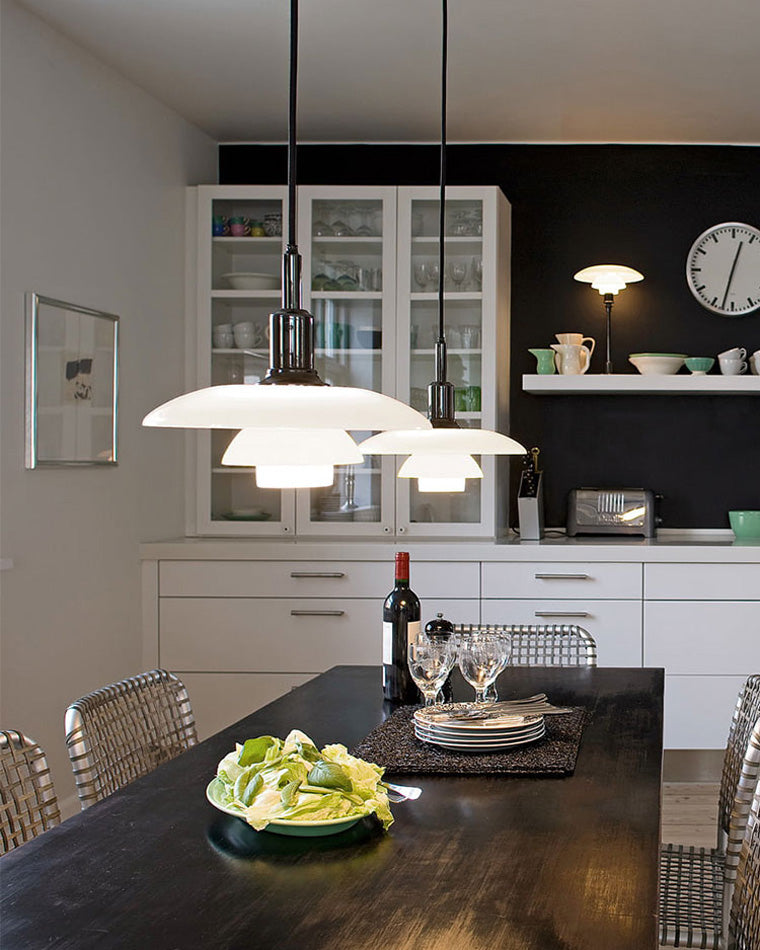 WOMO Suspension Opaline Verre Design-WM2116