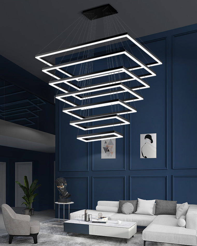 WOMO Lustre Rectangulaire Led Luxe-WM2120