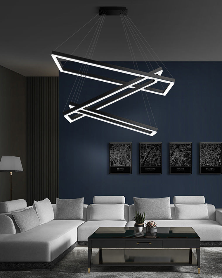 WOMO Lustre Rectangulaire Led Luxe-WM2120