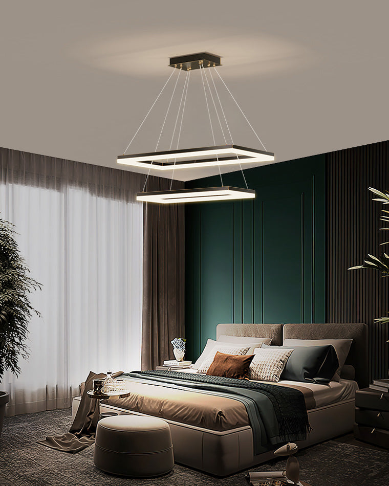 WOMO Lustre Rectangulaire Led Luxe-WM2120