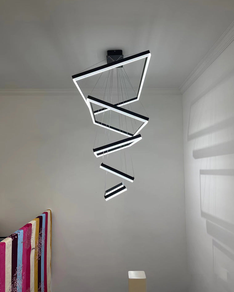 WOMO Lustre Rectangulaire Led Luxe-WM2120
