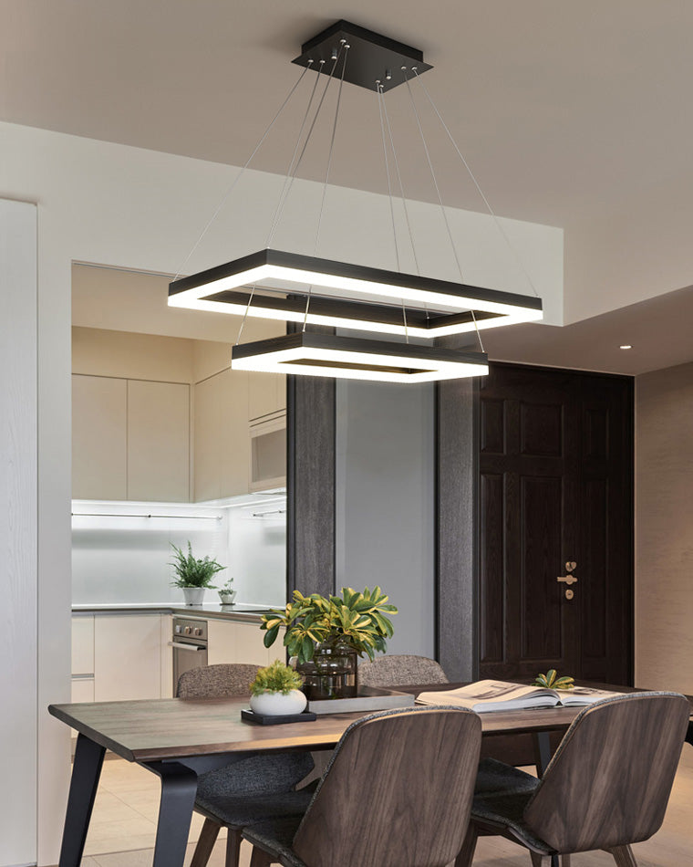 WOMO Lustre Rectangulaire Led Luxe-WM2120