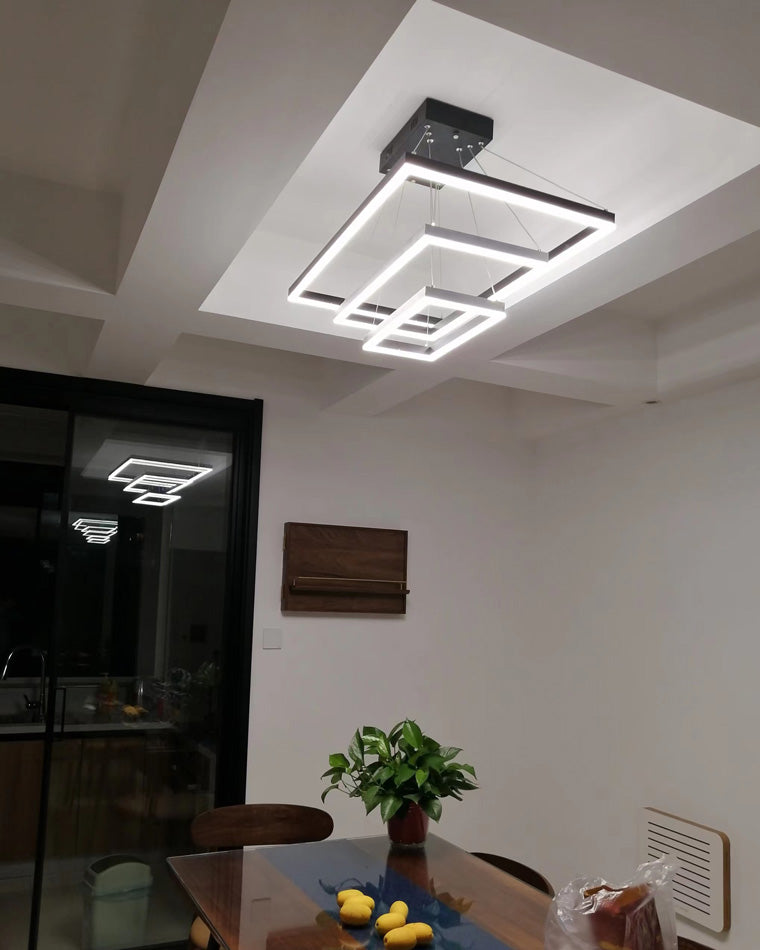 WOMO Lustre Rectangulaire Led Luxe-WM2120