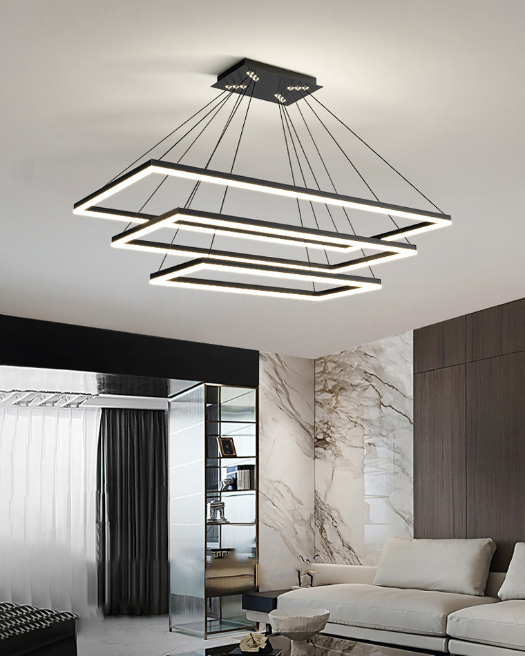 WOMO Lustre Rectangulaire Led Luxe-WM2120