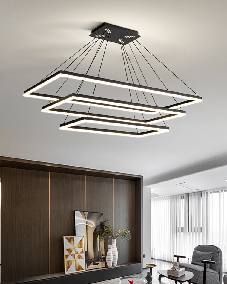 WOMO Lustre Rectangulaire Led Luxe-WM2120