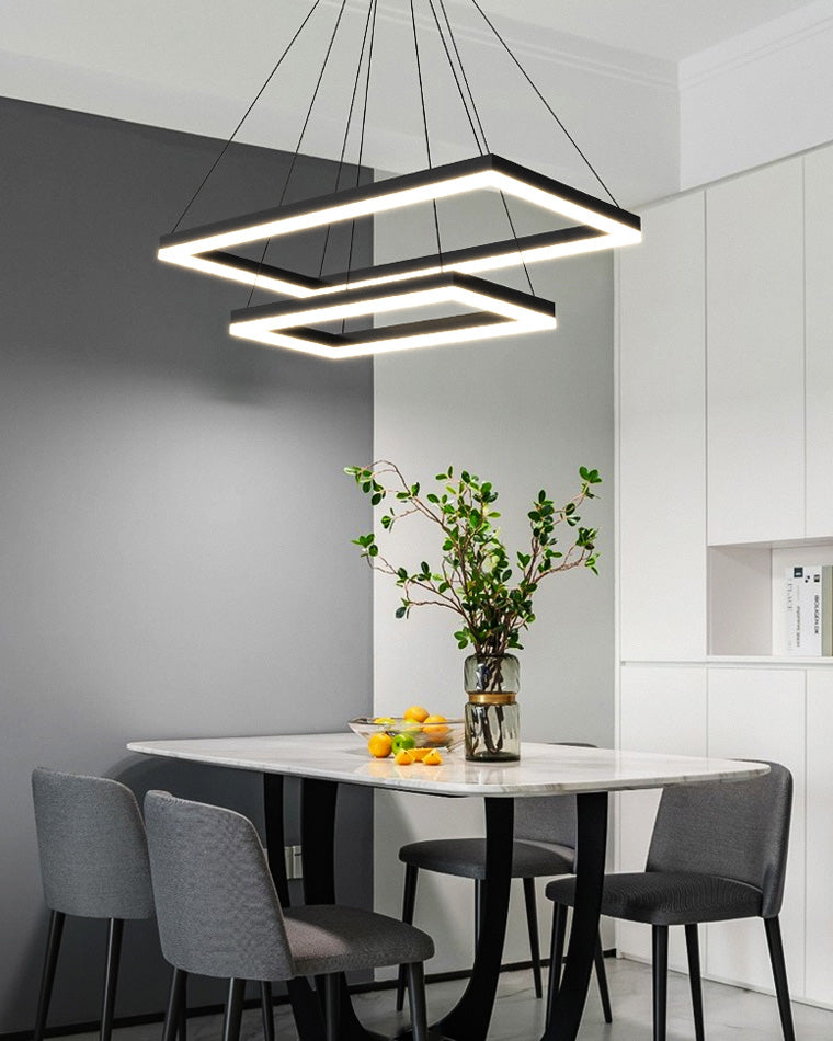 WOMO Lustre Rectangulaire Led Luxe-WM2120