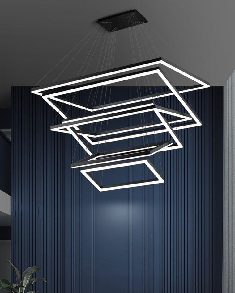 WOMO Lustre Rectangulaire Led Luxe-WM2120
